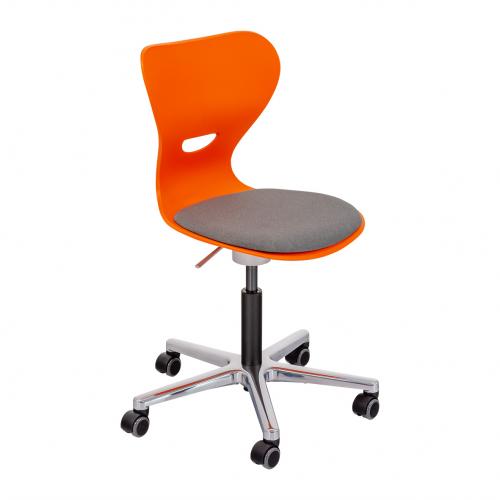 Produkt Bild Höhenverstellbarer Drehstuhl mit Kunststoffsitzschale SD7AGK09S