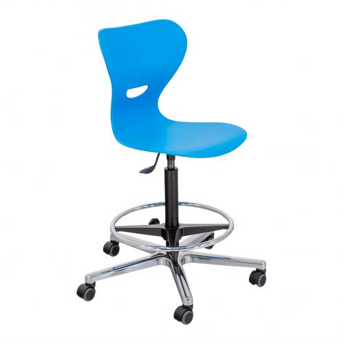 Produkt Bild Höhenverstellbarer Drehstuhl mit Kunststoffsitzschale SD7AGK10S