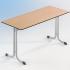 Produkt Bild Zweier-Schülertisch 130x65 cm MT60E-K, Tischplatte Melamin mit ABS- Kante 
