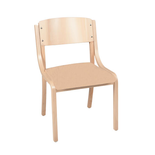 Produkt Bild Stuhl JAN mit Sitz- und Rücken Buche natur 