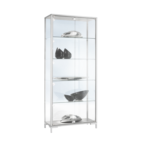 Produkt Bild Standvitrine  LINK mit 4 Glaseinlegeböden für den Innenbereich 