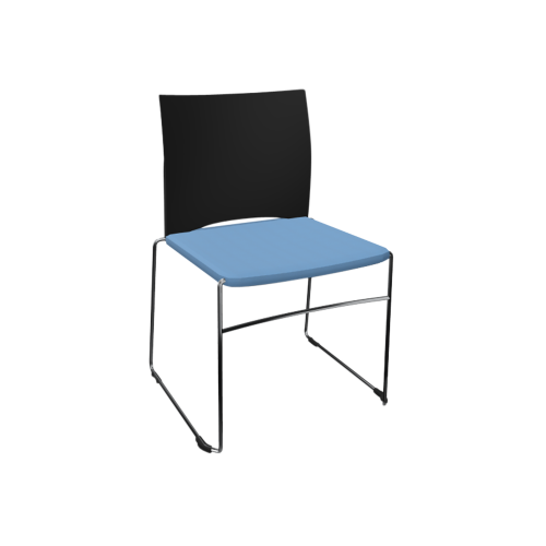 Produkt Bild Stuhl Diane mit Rückenlehne aus Kunststoff 