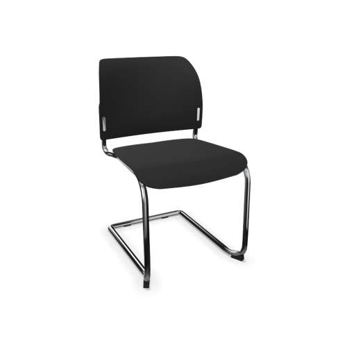 Produkt Bild Stuhl ANABELLE mit Sitz aus Kunststoff 