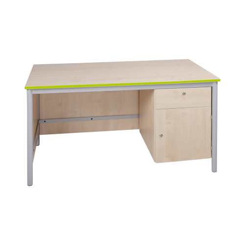 Produkt Bild Lehrertisch mit Unterschrank und Schublade abschließbar 