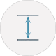 Feste Höhe Icon fixed height